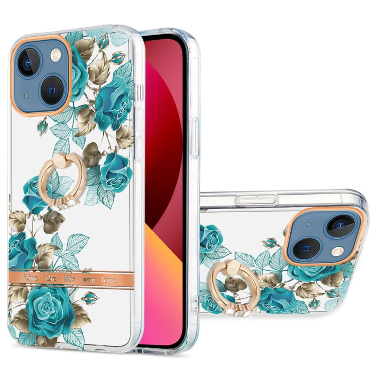 Ring IMD Flowers TPU Phone Case, For iPhone 13 mini, For iPhone 13, For iPhone 13 Pro, For iPhone 13 Pro Max