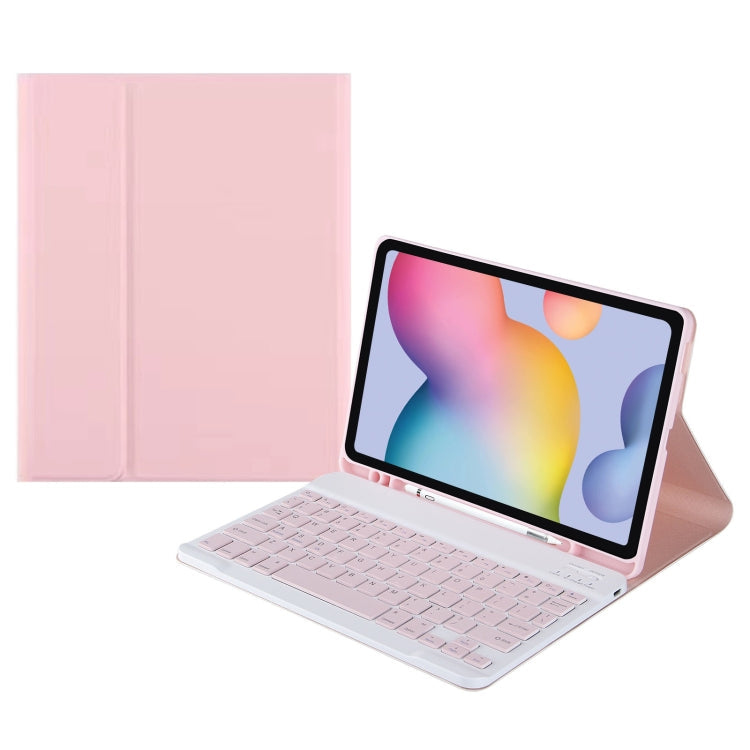 A7 Square Cap Bluetooth Keyboard Leather Case with Pen Slot for Samsung Galaxy Tab S6 Lite / S7 / A7 10.4 2020, For Samsung Galaxy Tab S6 Lite