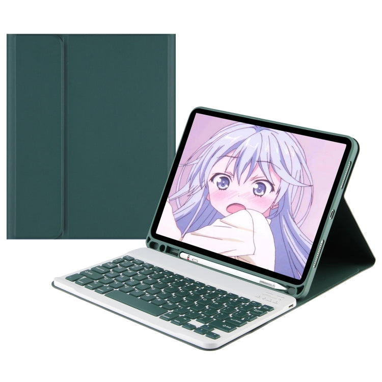 A7 Square Cap Bluetooth Keyboard Leather Case with Pen Slot for Samsung Galaxy Tab S6 Lite / S7 / A7 10.4 2020, For Samsung Galaxy Tab S6 Lite
