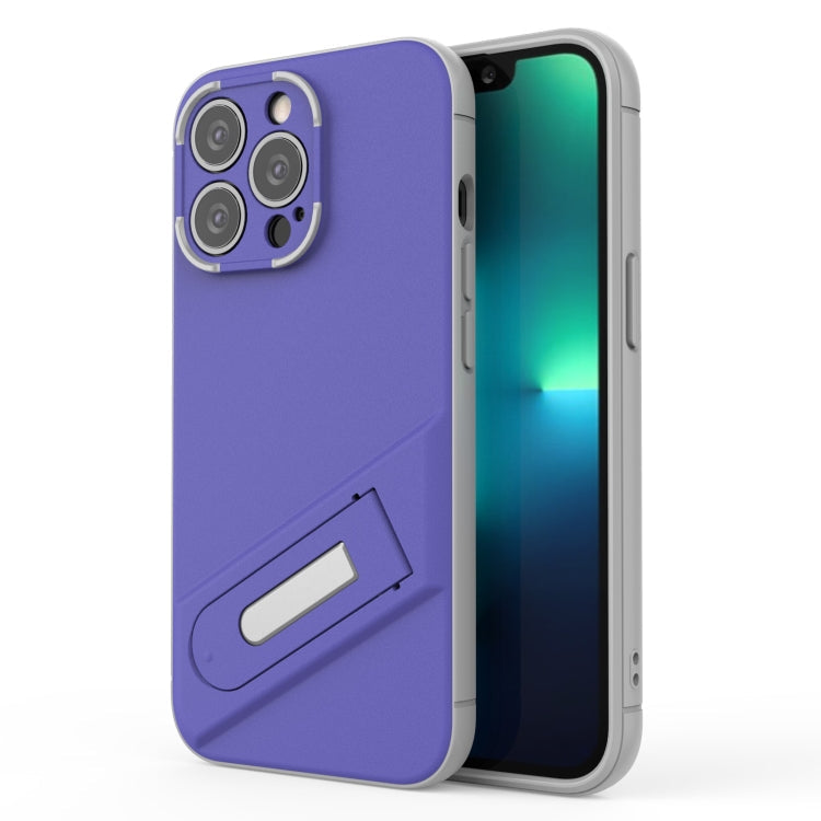 Invisible Holder TPU + PC Phone Case, For iPhone 13, For iPhone 13 Pro, For iPhone 13 Pro Max, For iPhone 12