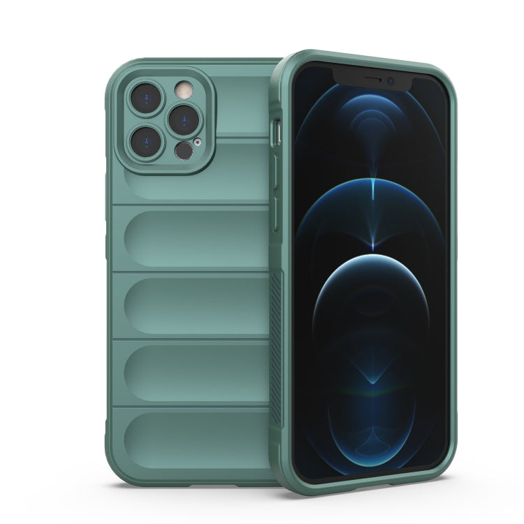 Magic Shield TPU + Flannel Phone Case, For iPhone 12 Pro, For iPhone 12 Pro Max