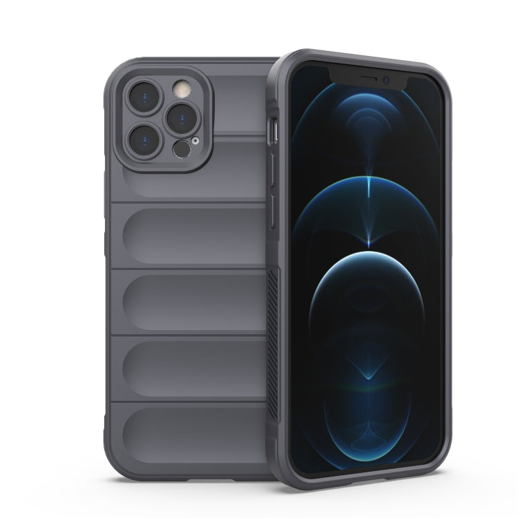 Magic Shield TPU + Flannel Phone Case, For iPhone 12 Pro, For iPhone 12 Pro Max