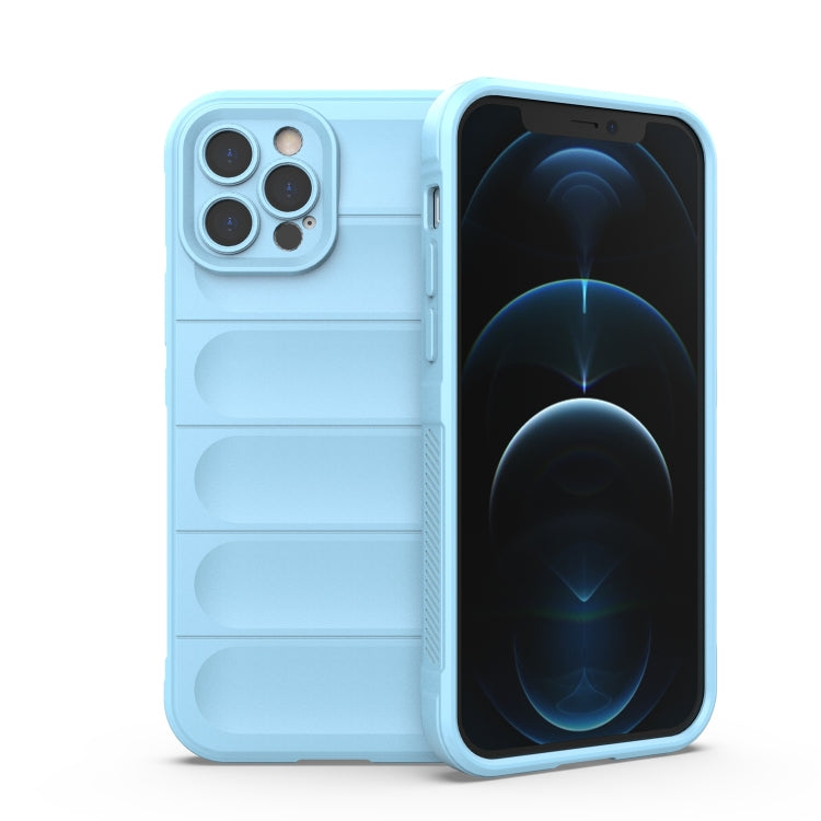Magic Shield TPU + Flannel Phone Case, For iPhone 12 Pro, For iPhone 12 Pro Max