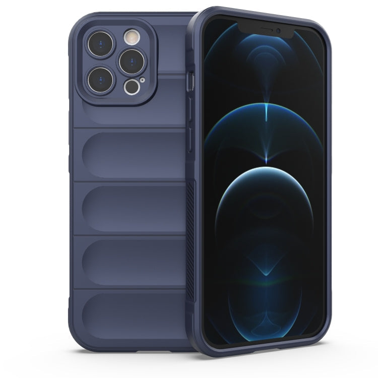 Magic Shield TPU + Flannel Phone Case, For iPhone 12 Pro, For iPhone 12 Pro Max