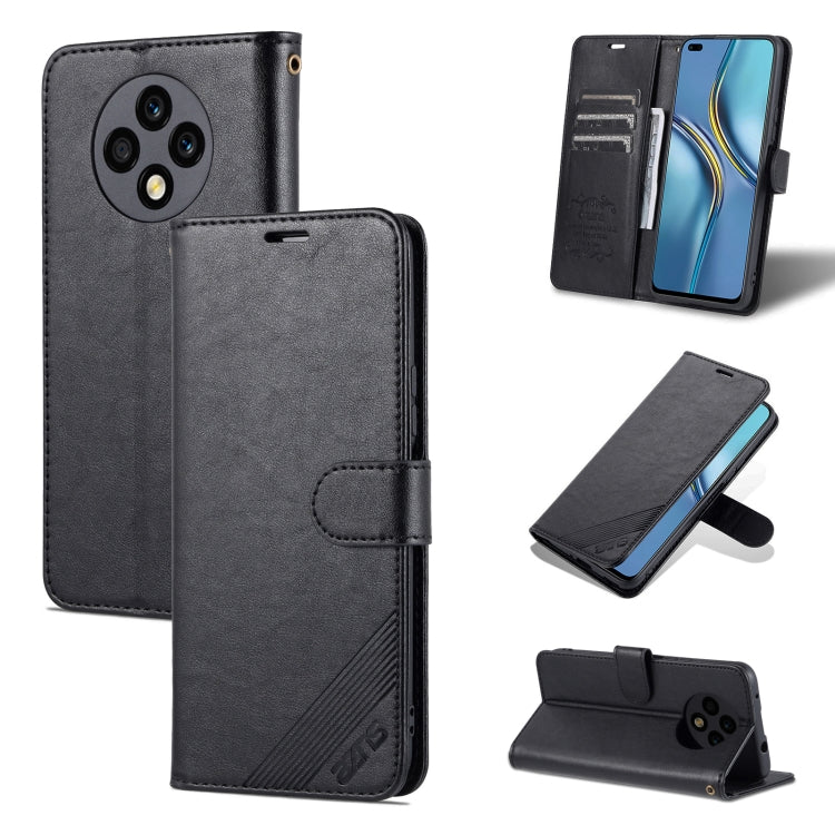 AZNS Sheepskin Texture Flip Leather Phone Case, For U-Magic Enjoy 50 Plus, For Honor X8 / X30i