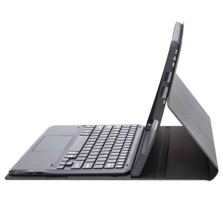 SF128-A Tree Texture Touchpad Bluetooth Keyboard Leather Tablet Case, SF128-A