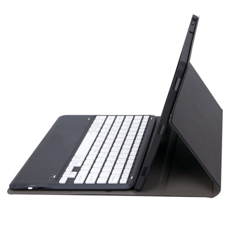 T800B Pen Slot Detachable Bluetooth Keyboard Leather Tablet Case, For Samsung Galaxy Tab S8+/S7+/S7 FE, T800B