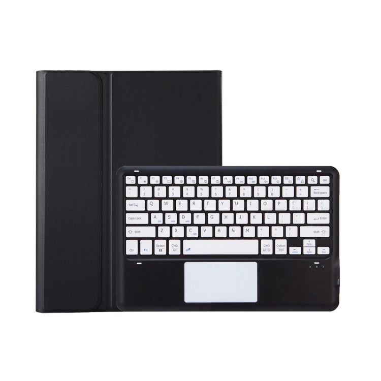T800B-A Touch Pad Detachable Bluetooth Keyboard Leather Tablet Case, For Samsung Galaxy Tab S8+/S7+/S7 FE, T800B-A