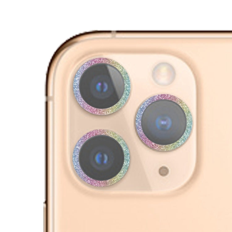 Glitter Ring Tempered Glass Camera Lens Film, For iPhone 11 Pro / 11 Pro Max