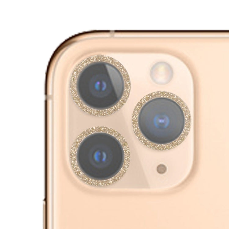 Glitter Ring Tempered Glass Camera Lens Film, For iPhone 11 Pro / 11 Pro Max