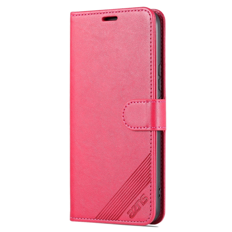 For Honor Play 30 AZNS Sheepskin Texture Flip Leather Phone Case(Red)