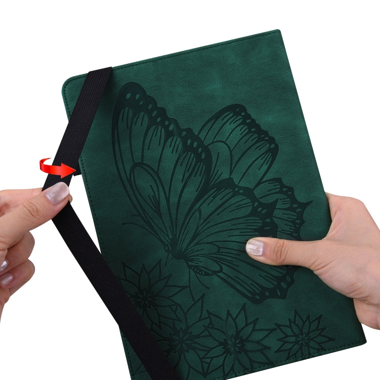 Big Butterfly Embossed Smart Leather Tablet Case, For iPad Pro 11 2022 / 2021&2020 / Air 2020 / 11 2024