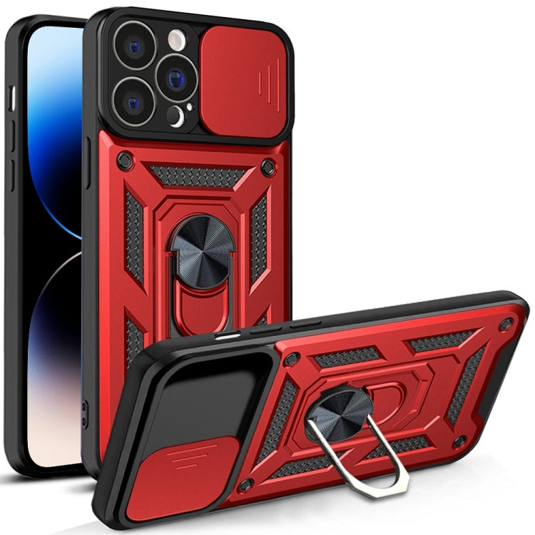 Sliding Camera Cover Design TPU+PC Phone Case, For iPhone 14 Pro Max