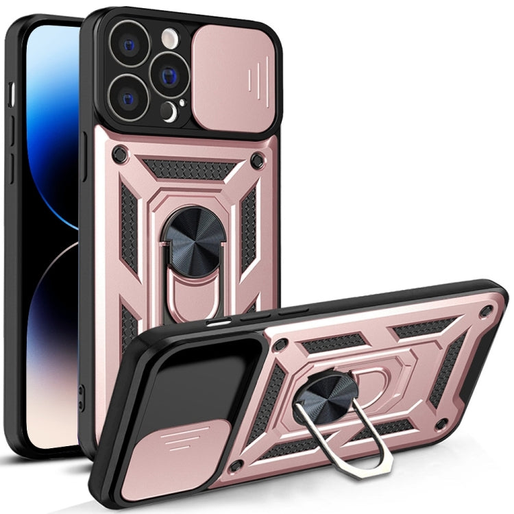 Sliding Camera Cover Design TPU+PC Phone Case, For iPhone 14 Pro Max