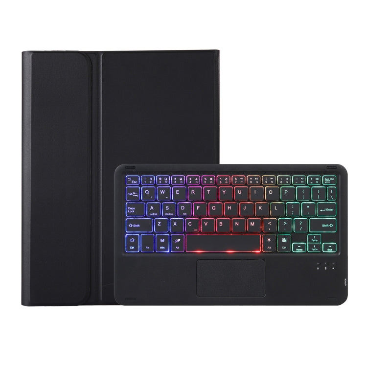 A700B-AS Lambskin Texture Backlight Bluetooth Keyboard Leather Tablet Case, For Samsung Galaxy Tab S8 / S7, For Samsung Galaxy Tab A8 10.5 (2021), For Samsung Galaxy Tab S6 Lite
