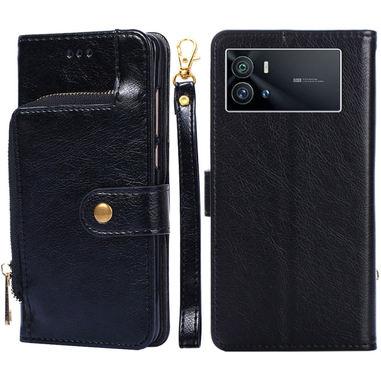 Zipper Bag Leather Phone Case, For OPPO Realme Narzo 50i, For vivo iQOO 9 5G, For vivo IQOO Neo6 5G, For vivo iQOO U5 5G, For vivo S12/V23, For vivo S12 Pro/V23 Pro
