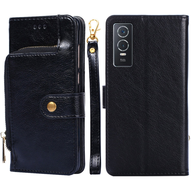 Zipper Bag Leather Phone Case, For vivo X80 Pro China, For vivo X80 China, For vivo Y53s 5G/iQOO Z5x/T1x, For vivo Y55s 5G, For vivo Y76s China/Y74s, For Google Pixel 7 5G