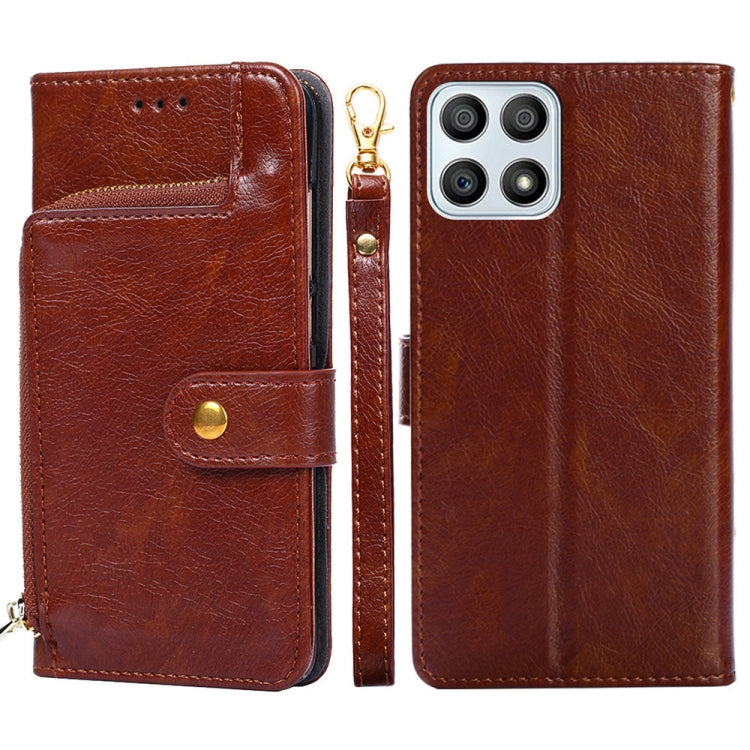 Zipper Bag Leather Phone Case, For Honor X30i, For Samsung Galaxy A03 EU, For Samsung Galaxy A23 5G, For Samsung Galaxy M33 5G, For Samsung Galaxy M53 5G, For Sony Xperia Ace III