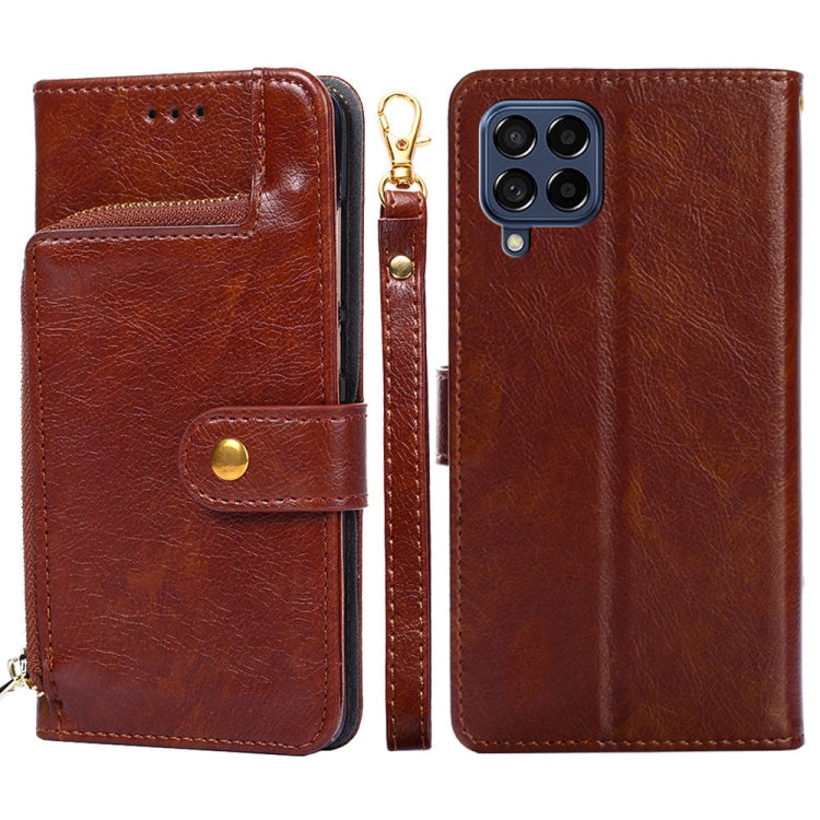 Zipper Bag Leather Phone Case, For Honor X30i, For Samsung Galaxy A03 EU, For Samsung Galaxy A23 5G, For Samsung Galaxy M33 5G, For Samsung Galaxy M53 5G, For Sony Xperia Ace III