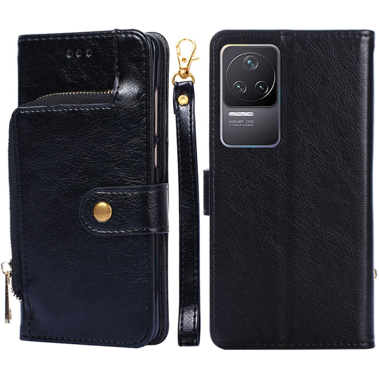 Zipper Bag Leather Phone Case, For Xiaomi Poco M4 Pro, For Xiaomi Poco X4 Pro 5G, For Xiaomi Redmi K50/Redmi K50 Pro, For Xiaomi Redmi K50 Gaming/Poco F4 GT, For Xiaomi Redmi Note 11 Global/Redmi Note 11S, For Xiaomi Redmi Note 11 Pro Global