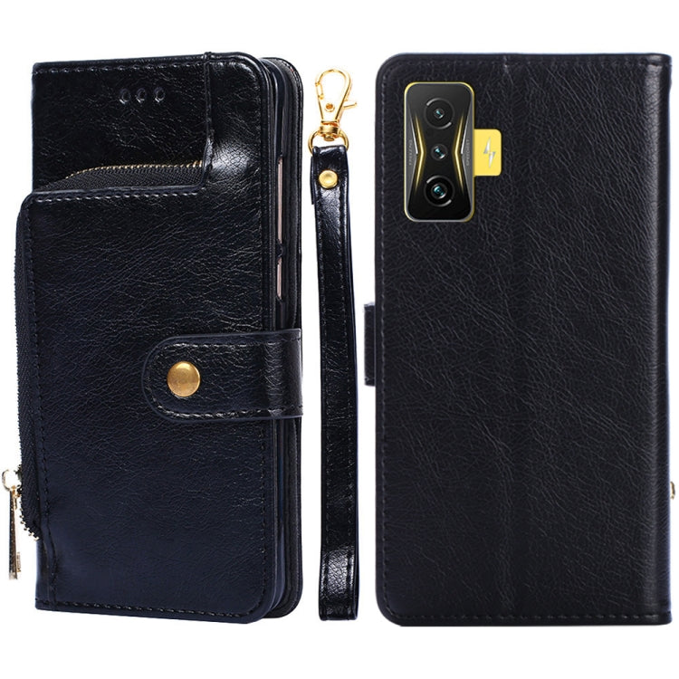 Zipper Bag Leather Phone Case, For Xiaomi Poco M4 Pro, For Xiaomi Poco X4 Pro 5G, For Xiaomi Redmi K50/Redmi K50 Pro, For Xiaomi Redmi K50 Gaming/Poco F4 GT, For Xiaomi Redmi Note 11 Global/Redmi Note 11S, For Xiaomi Redmi Note 11 Pro Global