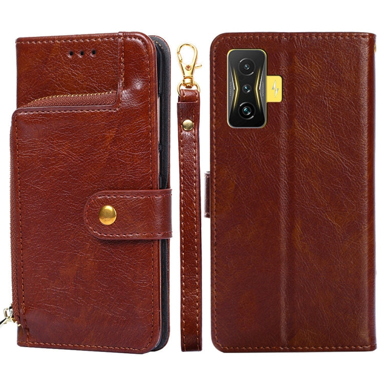 Zipper Bag Leather Phone Case, For Xiaomi Poco M4 Pro, For Xiaomi Poco X4 Pro 5G, For Xiaomi Redmi K50/Redmi K50 Pro, For Xiaomi Redmi K50 Gaming/Poco F4 GT, For Xiaomi Redmi Note 11 Global/Redmi Note 11S, For Xiaomi Redmi Note 11 Pro Global