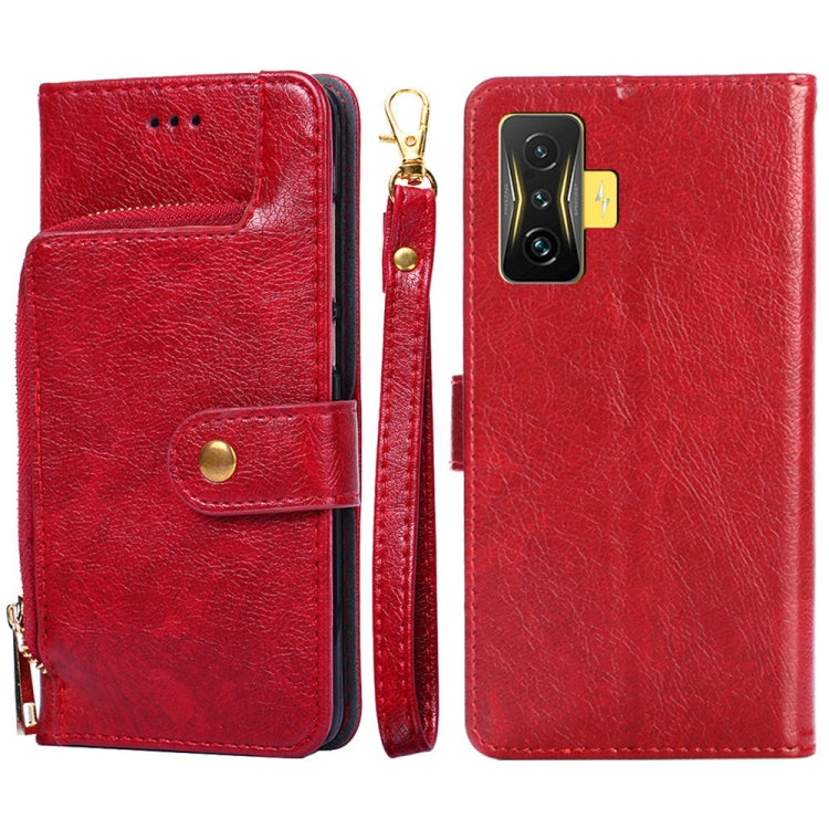 Zipper Bag Leather Phone Case, For Xiaomi Poco M4 Pro, For Xiaomi Poco X4 Pro 5G, For Xiaomi Redmi K50/Redmi K50 Pro, For Xiaomi Redmi K50 Gaming/Poco F4 GT, For Xiaomi Redmi Note 11 Global/Redmi Note 11S, For Xiaomi Redmi Note 11 Pro Global