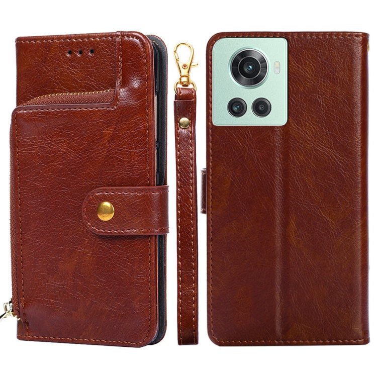 Zipper Bag Leather Phone Case, For Xiaomi 12 Lite, For Xiaomi 12 Pro, For OnePlus Ace/10R, For OnePlus Nord CE 2 5G
