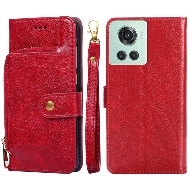 Zipper Bag Leather Phone Case, For Xiaomi 12 Lite, For Xiaomi 12 Pro, For OnePlus Ace/10R, For OnePlus Nord CE 2 5G
