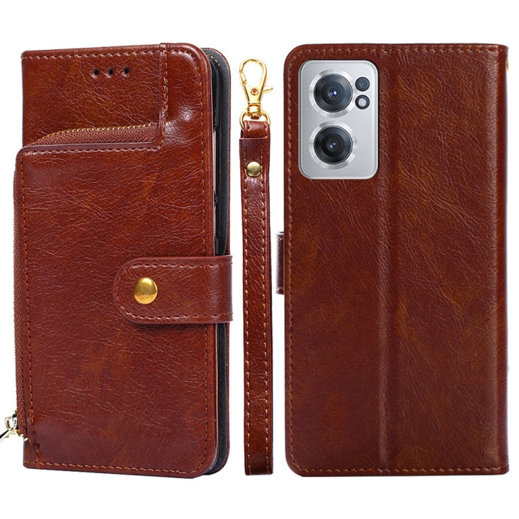 Zipper Bag Leather Phone Case, For Xiaomi 12 Lite, For Xiaomi 12 Pro, For OnePlus Ace/10R, For OnePlus Nord CE 2 5G