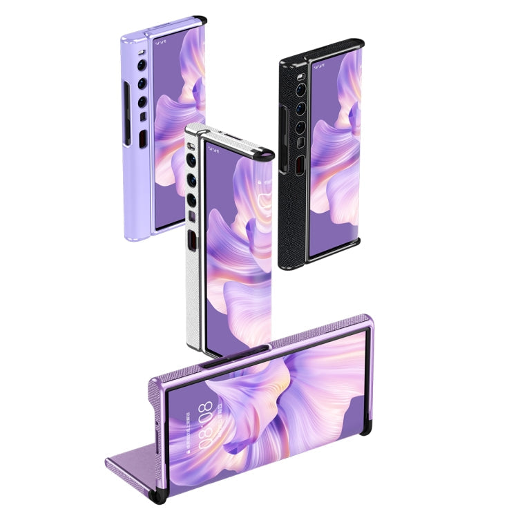 Ultra-thin Frame Paste Leather Shockproof Phone Case, For Huawei Mate Xs 2