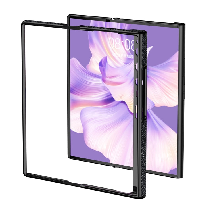 Ultra-thin Frame Paste Leather Shockproof Phone Case, For Huawei Mate Xs 2