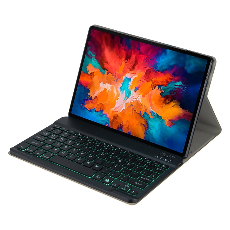 Backlight Bluetooth Keyboard Leather Tablet Case, For Lenovo Tab M10 HD Gen 2