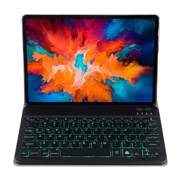 Backlight Bluetooth Keyboard Leather Tablet Case, For Lenovo Tab M10 HD Gen 2