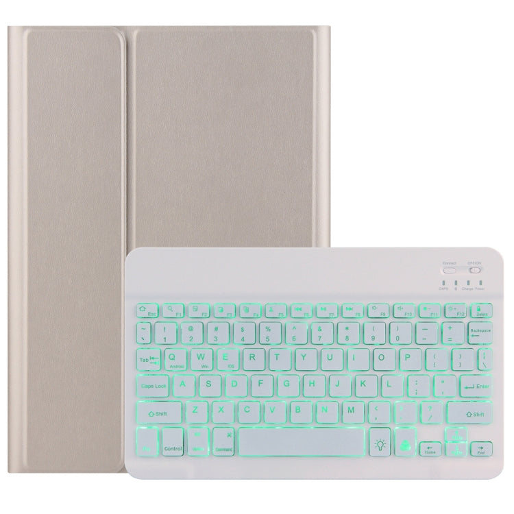 Backlight Bluetooth Keyboard Leather Tablet Case, For Lenovo Tab M10 HD Gen 2