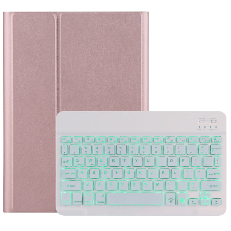 Backlight Bluetooth Keyboard Leather Tablet Case, For Lenovo Tab M10 HD Gen 2