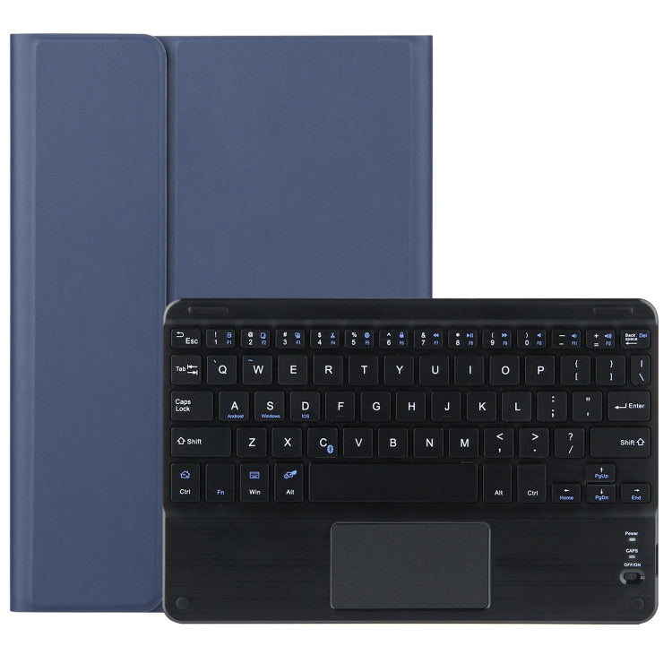 Touchpad Bluetooth Keyboard Leather Tablet Case, For Lenovo Tab M10 HD Gen 2