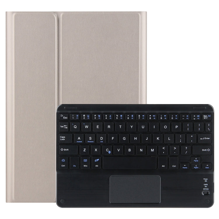 Touchpad Bluetooth Keyboard Leather Tablet Case, For Lenovo Tab M10 HD Gen 2