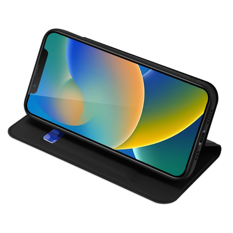 DUX DUCIS Skin Pro Series Shockproof Horizontal Flip Leather Phone Case, For iPhone 14/13