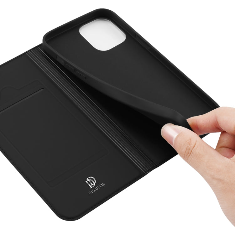 DUX DUCIS Skin Pro Series Shockproof Horizontal Flip Leather Phone Case, For iPhone 14/13