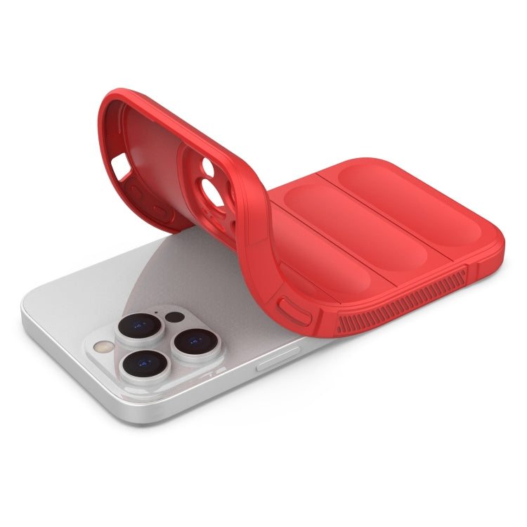 Magic Shield TPU + Flannel Phone Case, For iPhone 14 Pro Max