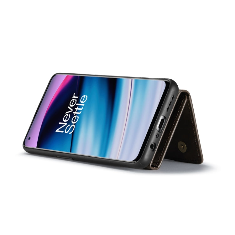 DG.MING M2 Series 3-Fold Multi Card Bag + Magnetic Phone Case, For OnePlus Nord N20 5G