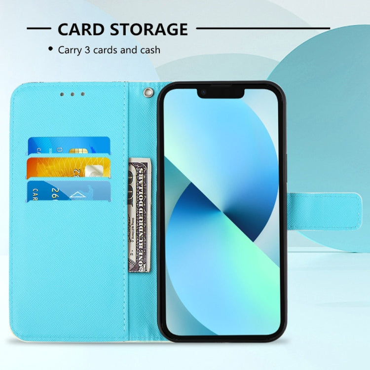 3D Painting Horizontal Flip Leather Phone Case, For iPhone 14, For iPhone 14 Plus, For iPhone 14 Pro