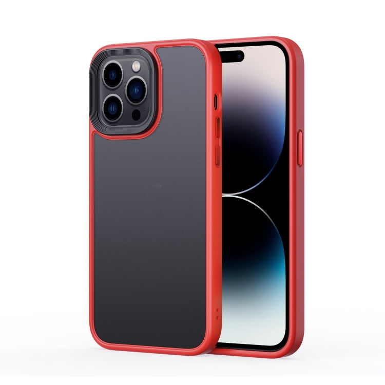 Frosted Back Shockproof Phone Case, For iPhone 14, For iPhone 14 Plus, For iPhone 14 Pro