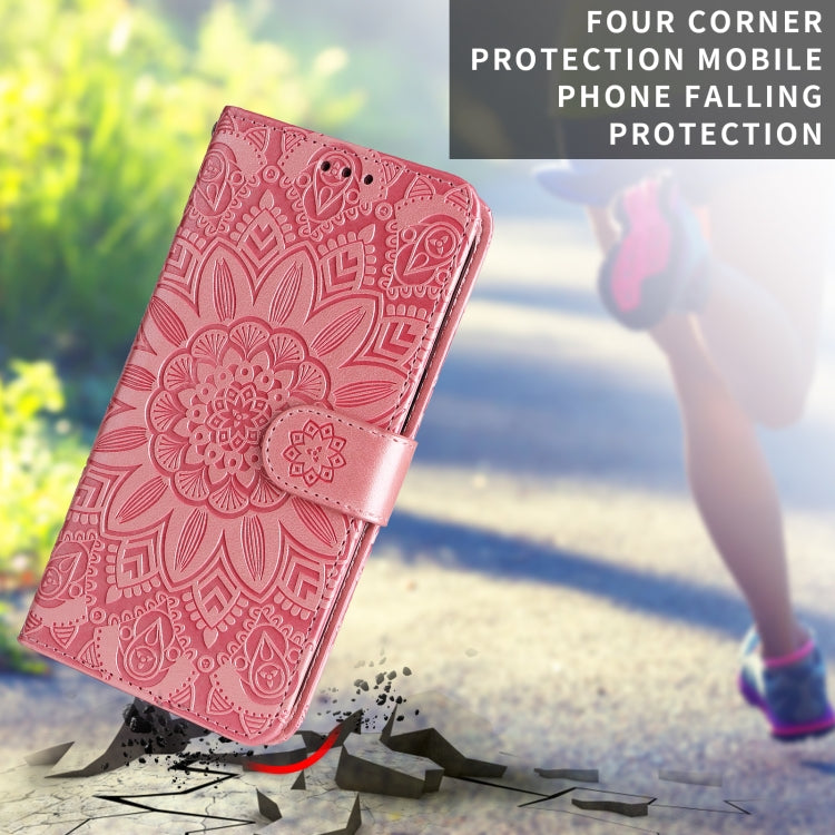 Embossed Sunflower Leather Phone Case, For iPhone 11 Pro, For iPhone 11 Pro Max, For iPhone X / XS, For iPhone XR