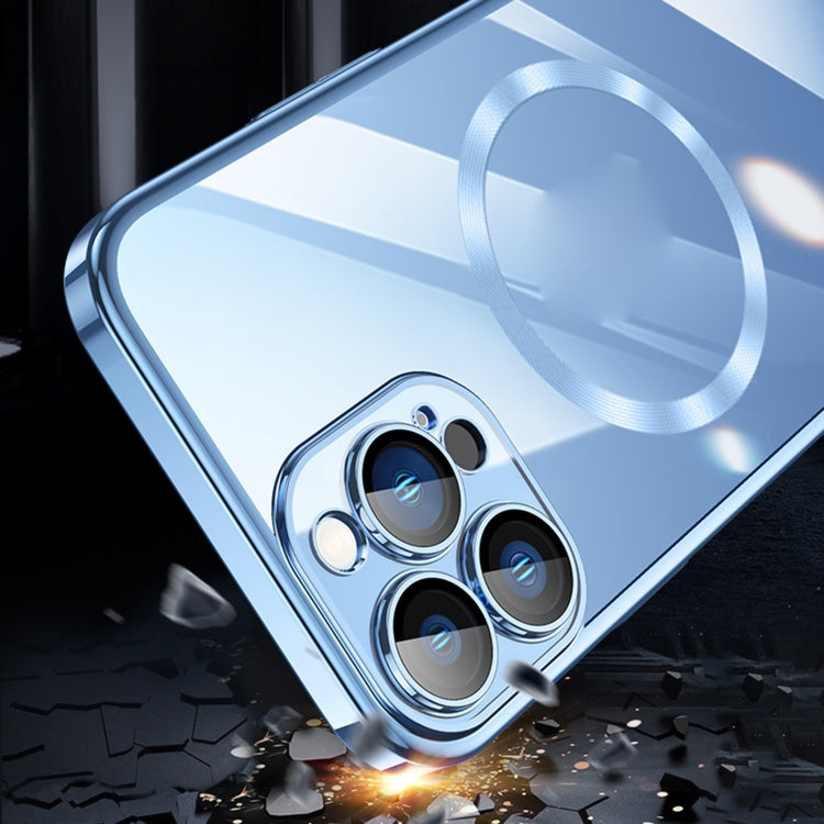 Magsafe Magnetic Electroplated PC Phone Case, For iPhone 14, For iPhone 14 Plus, For iPhone 14 Pro