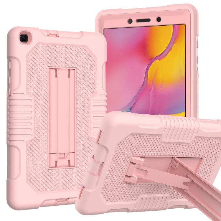 Contrast Color Robot Shockproof Silicone + PC Tablet Case, For Samsung Galaxy A7 Lite T220, For Samsung Galaxy Tab A 8.0 2019 T290