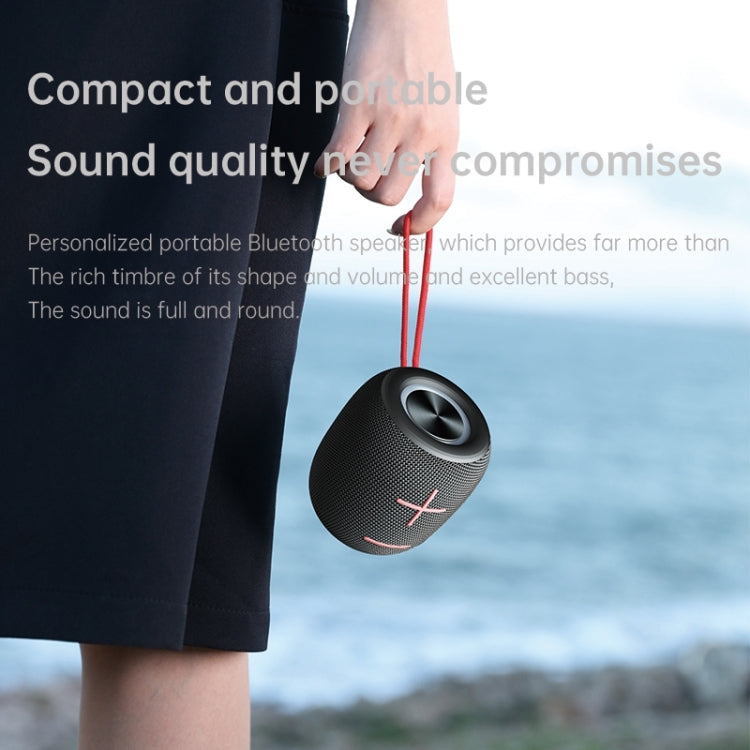 Sanag M11 IPX7 Waterproof Outdoor Portable Mini Bluetooth Speaker(Blue)