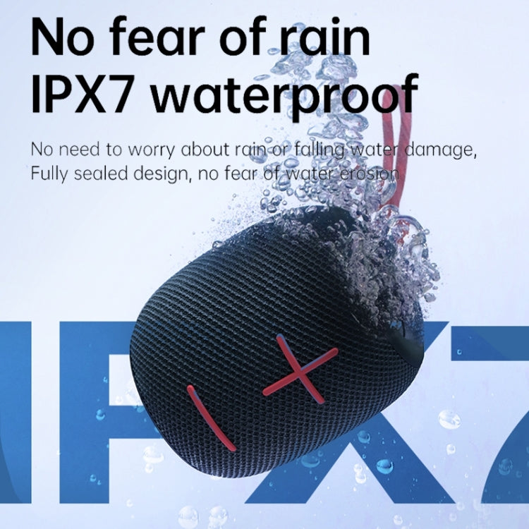 Sanag M11 IPX7 Waterproof Outdoor Portable Mini Bluetooth Speaker(Blue)
