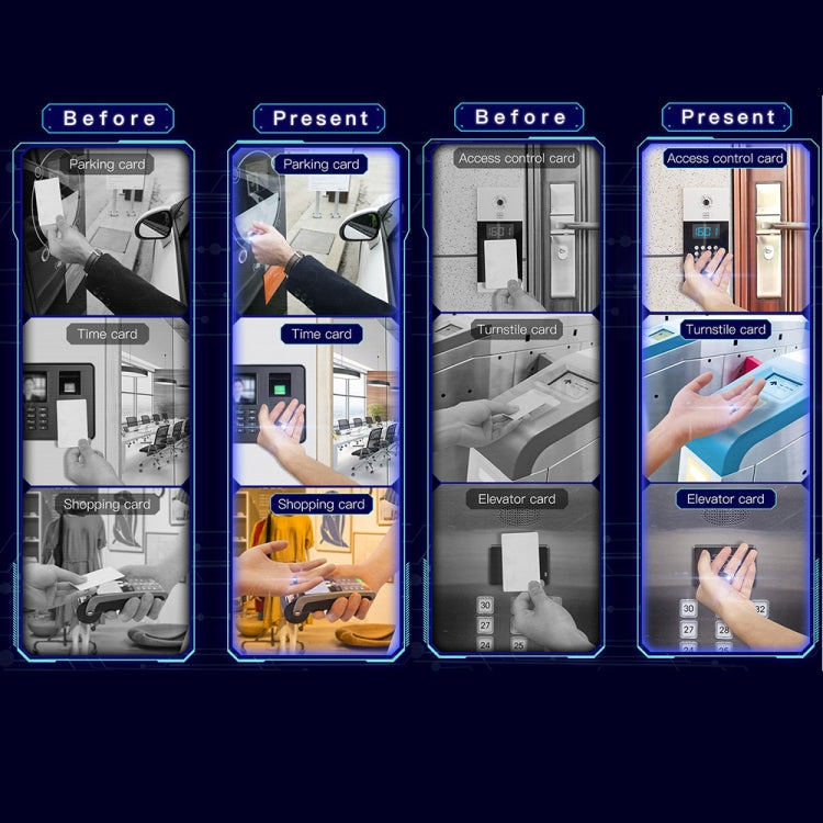 JAKCOM R5 Smart Ring Multifunction Smart Wear Ring, Size:L